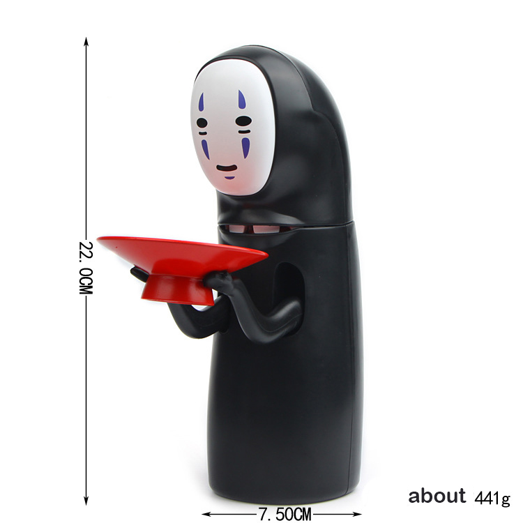 No Face Man Money Box with Sound Action Figure Toys Saving Pot Kids Toys
