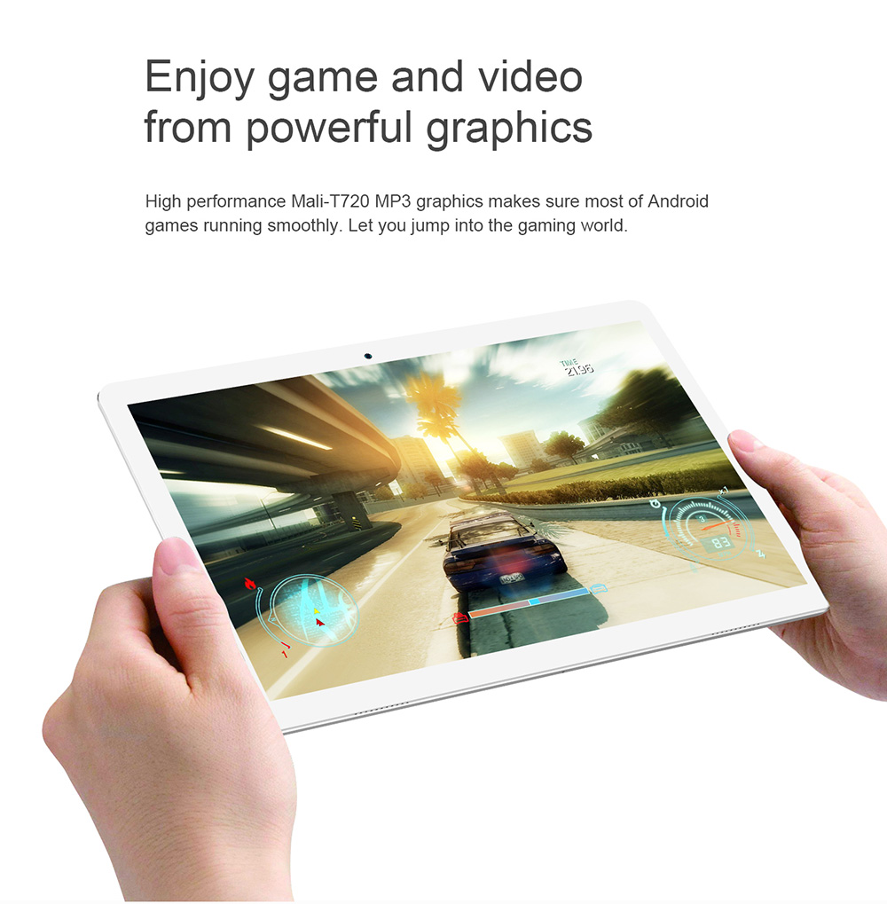 Teclast 98 10.1 Inch Screen Octa Core 1.5GHz Android 6.0 MT6753 Dual-band WIFI 2GB LPDDR2 RAM 32GB eMMC ROM - White