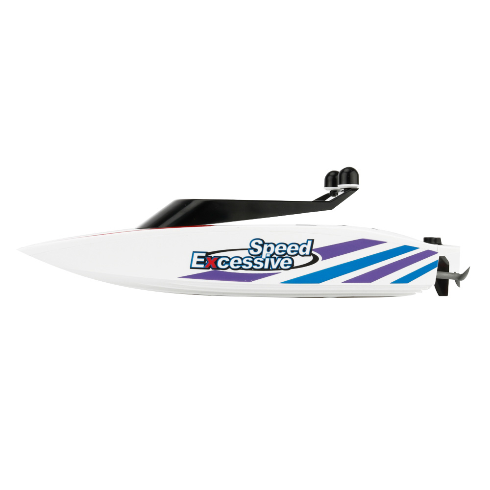CREATE TOYS 3323 2.4G 4CH Brushed RC Racing Boat RTR - White