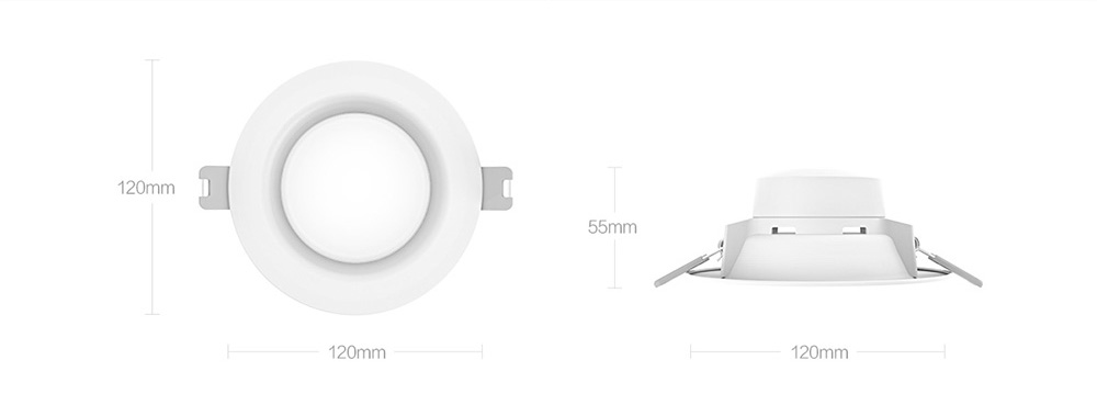 Xiaomi Mijia Yeelight Downlight Warm Yellow Light 3000K Corridor Lamp LED Ceiling Light