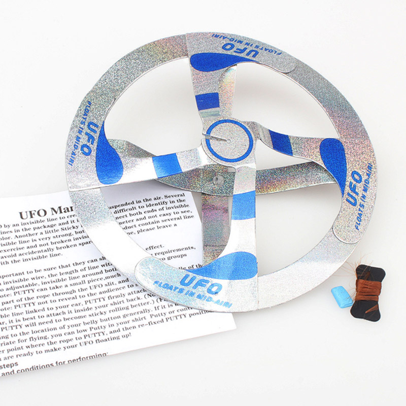 Mystery UFO Floating Flying Saucer Magic Trick Toys