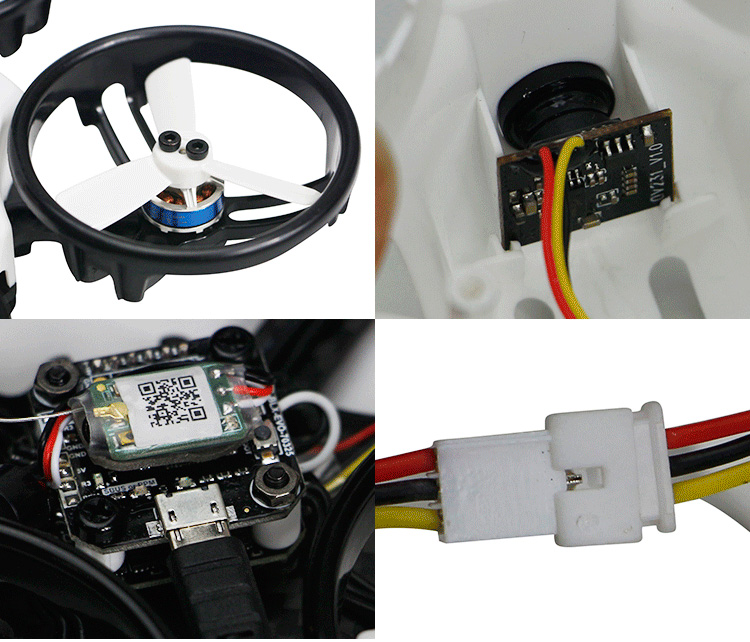 KINGKONG ET100 Micro FPV Racing with 800TVL Camera PIKO BLX FC 5.8G 16CH VTX PNP - DSM2 Receiver