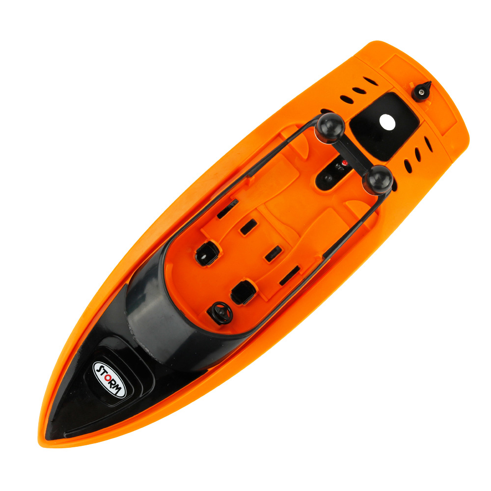 CREATE TOYS 3323 2.4G 4CH Brushed RC Racing Boat RTR - White