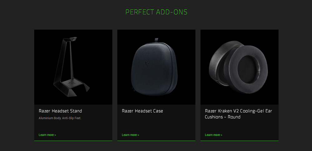 Razer Kraken Pro V2 Analog Gaming Headset with Retractable Mic Oval Ear Cushions - Green