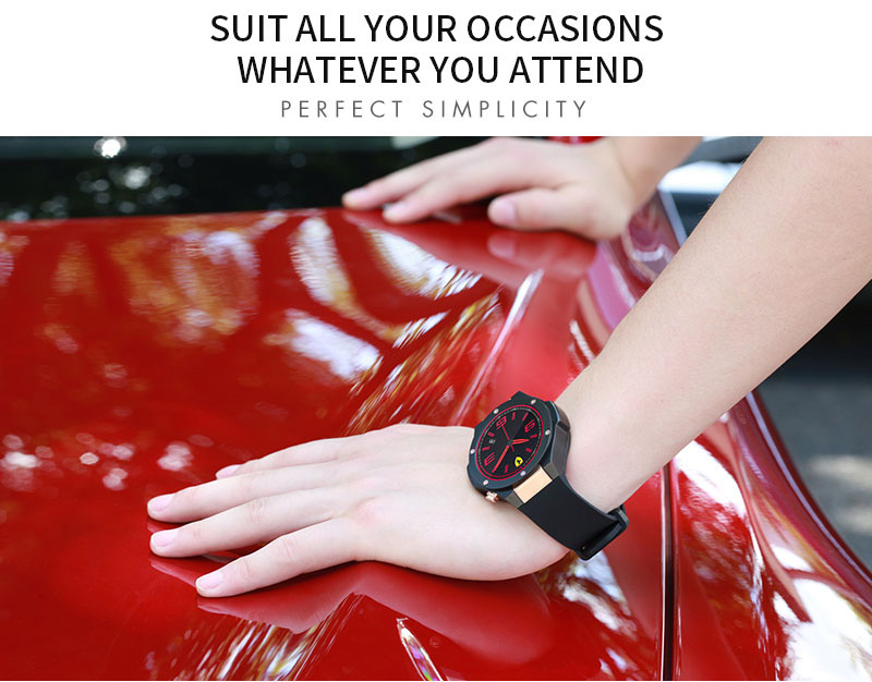 H2 Smart Watch MTK6580 IP68 Waterproof 1.40 inch 400*400 GPS Wifi 3G Heart Rate Monitor 16GB+1G for Android IOS - Black