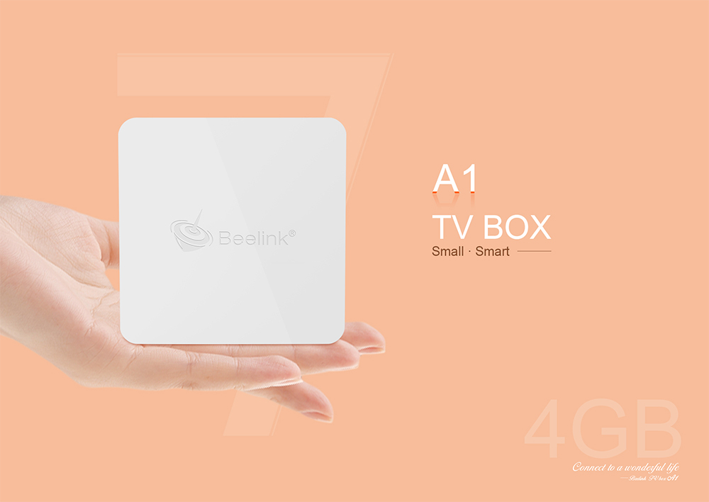 Beelink A1 Android 7.1.1 KODI 17.3 4GB/16GB RK3328 4K HDR TV BOX 802.11ac WIFI Bluetooth 1000M LAN USB3.0