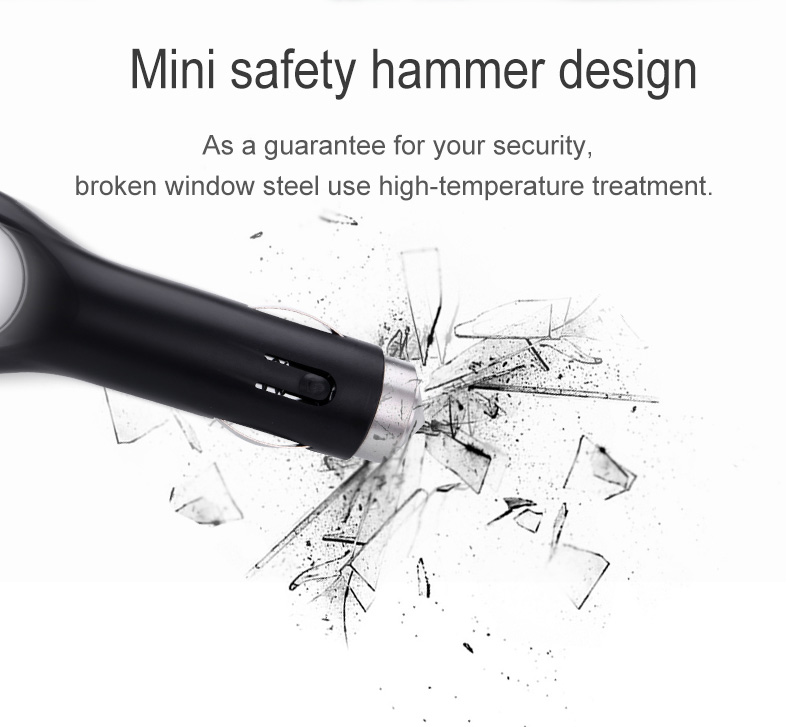 Nanum KXQ01 Car Charger Aroma Diffuser Cup Holder Car Cigarette Lighter Socket Car Air Purifier Dual USB Ports - Gray