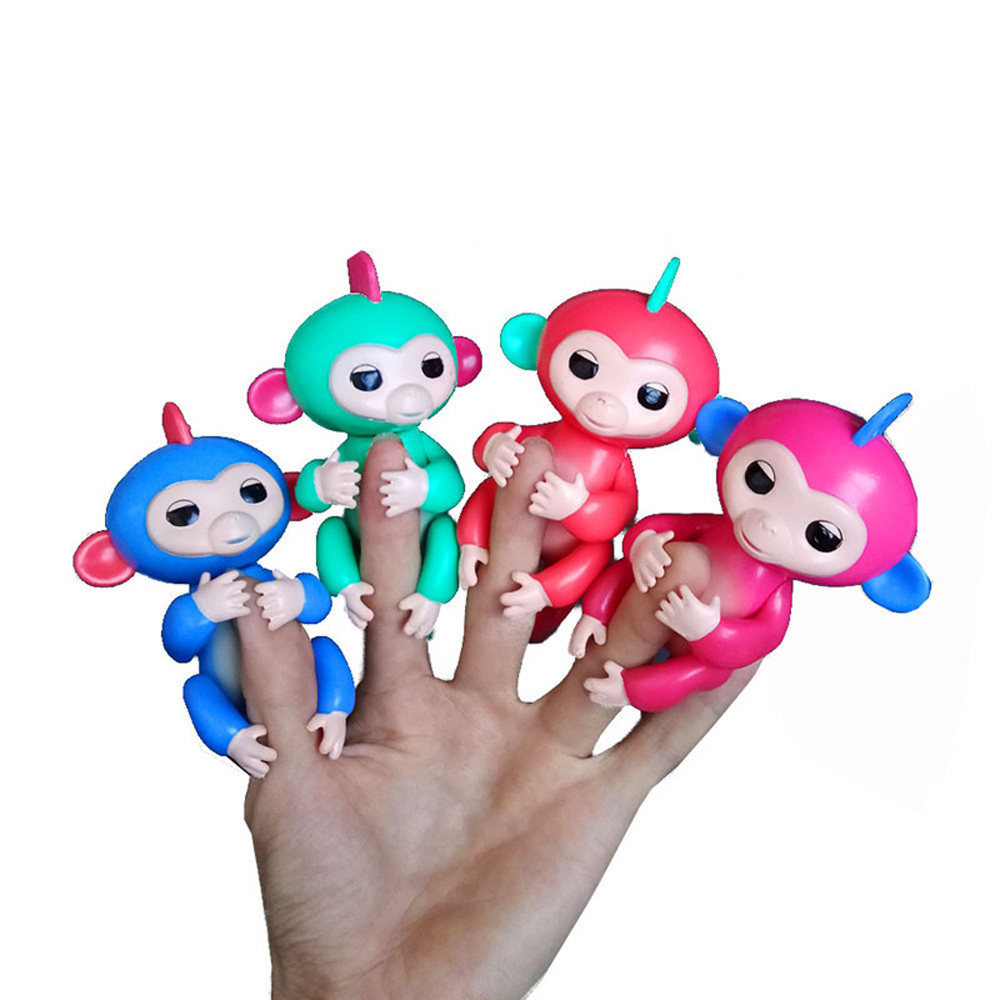 Fingerlings Baby Monkey Fingerlings Children Gift Toys - Green
