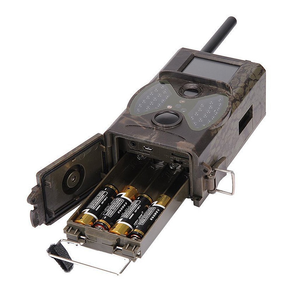 HC-350G Trail Camera 2.0 Inch Color LCD 3G MMS GPRS Wildlife Camera 16MP 1080P Infrared Night Vision European - Camouflage