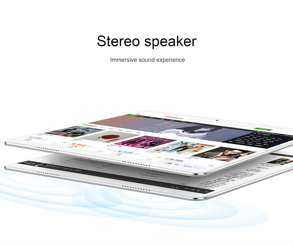 Teclast 98 10.1 Inch Screen Octa Core 1.5GHz Android 6.0 MT6753 Dual-band WIFI 2GB LPDDR2 RAM 32GB eMMC ROM - White
