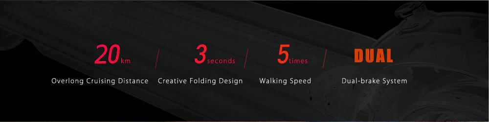 Original Xiaomi Smart Folding Electric Scooter 8.5 inch Tire With Front Rear Lights Dual Brakes Youth Edition - Black
