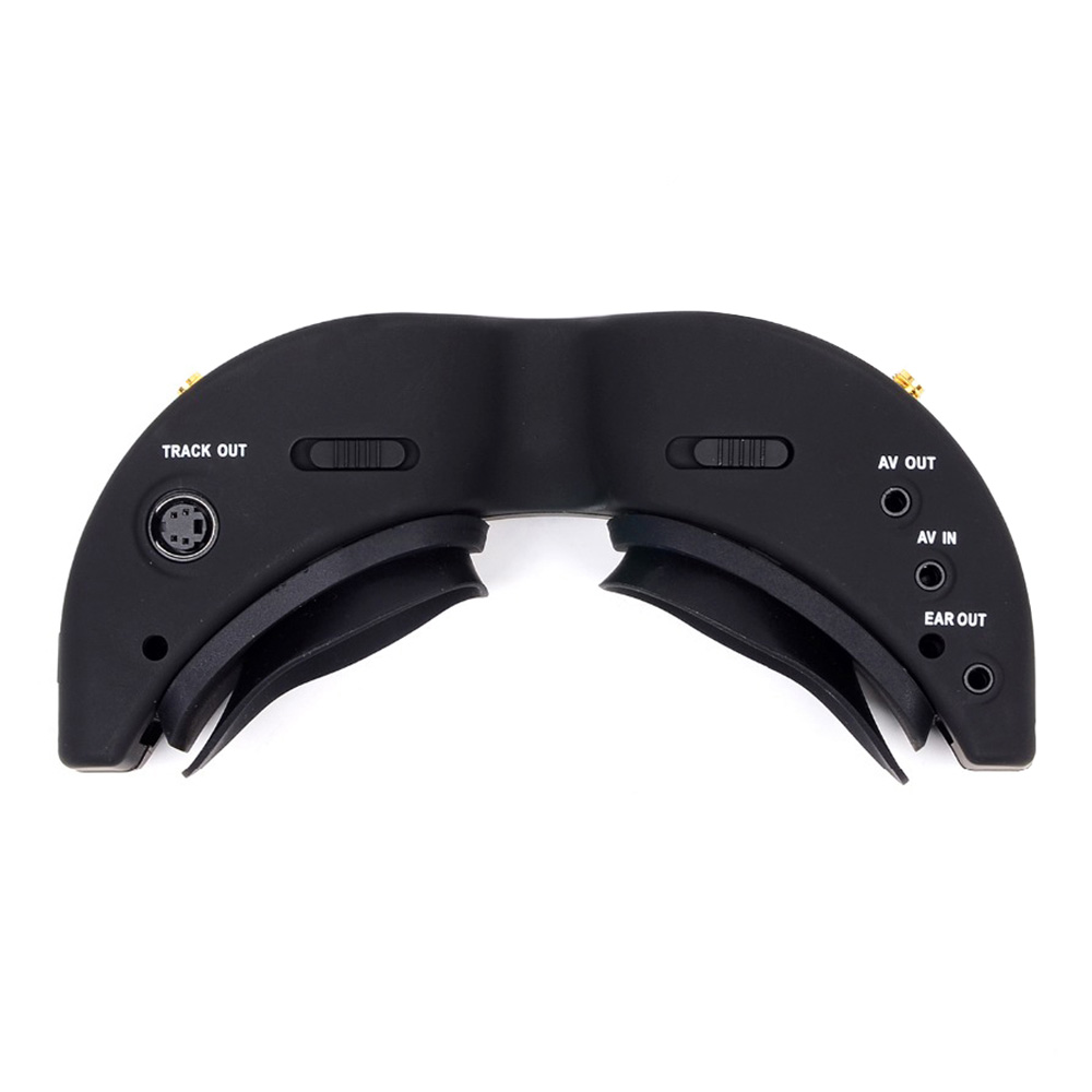 Skyzone SKY01S 5.8G 48CH 854X480 FPV Goggles with Front Camera Head Tracking System - Black