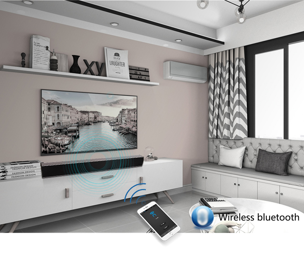 KS1 Soundbar DVB-T2 Amlogic S905 Quad Core Android 5.1.1 Internet Smart Audio System 1GB/8GB WIFI Bluetooth Gigabit LAN