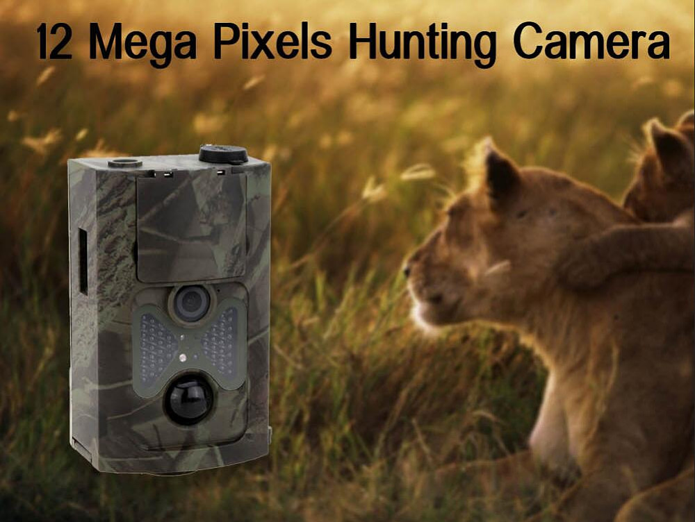 HC-550A 2.0 Inch Color LCD Wildlife Camera 16MP HD 1080P Infrared Night Vision Time Lapse IR LEDs PIR Sensor Trail - Camouflage