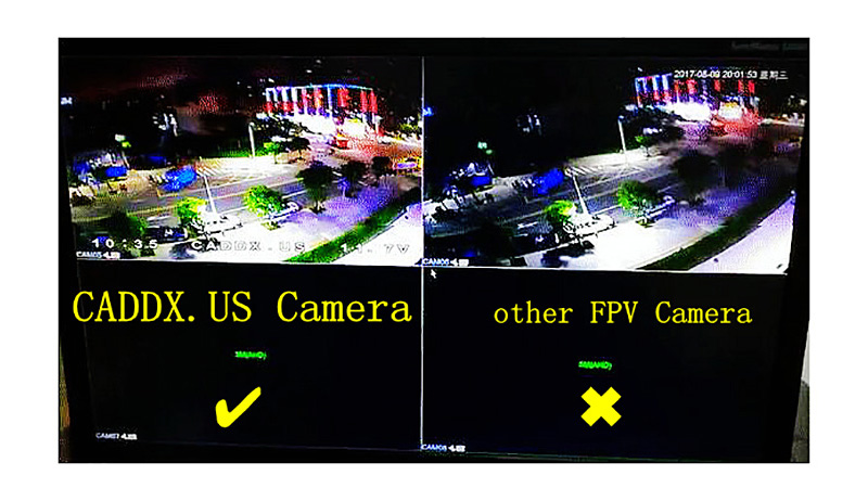 Caddx Turbo Micro S1 D-WDR 600TVL 2.1mm 1/3' CCD Sensor 4:3 Wide FPV Camera PAL - Green