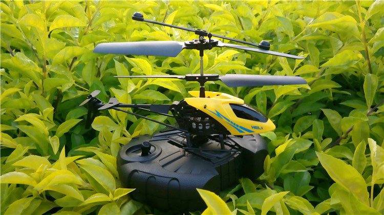 Mini RC 901 Helicopter 2CH Remote Control Aircraft Shatter Resistant - Yellow