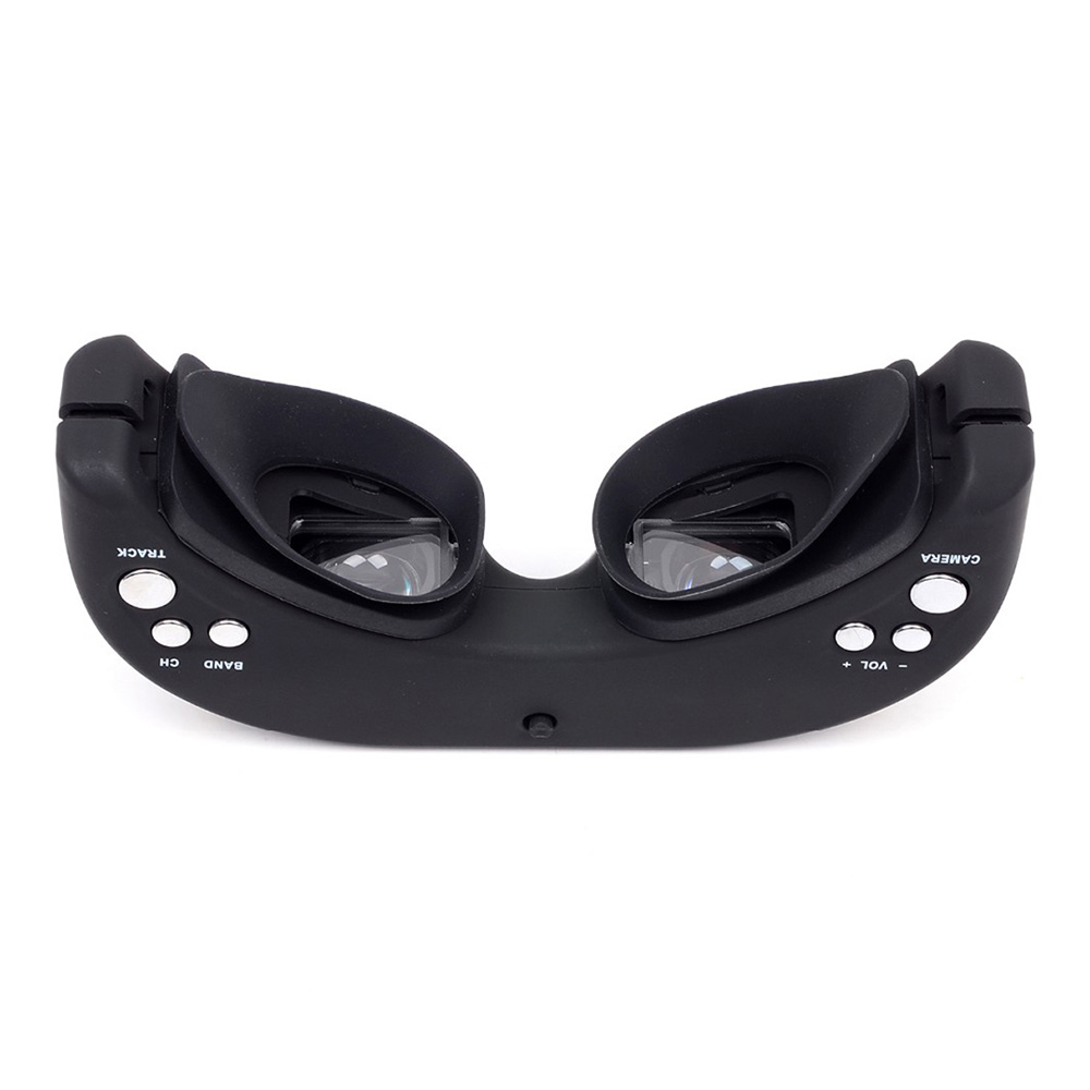 Skyzone SKY01S 5.8G 48CH 854X480 FPV Goggles with Front Camera Head Tracking System - Black