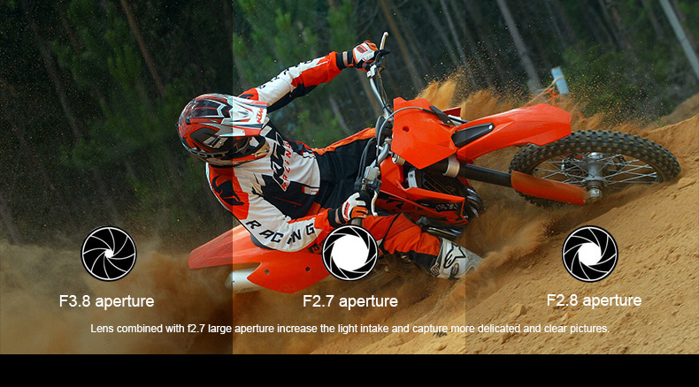 AEE LYFE SHADOW Ambarella A12 Sony IMX078 Diving Action Camera 4K 30FPS WiFi 140 Degree Wide Angle 1050mAh - Black