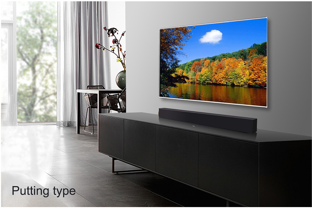 KS1 Soundbar DVB-T2 Amlogic S905 Quad Core Android 5.1.1 Internet Smart Audio System 1GB/8GB WIFI Bluetooth Gigabit LAN