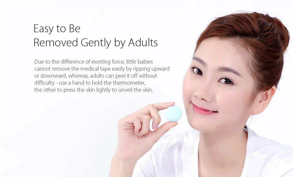 40PCS Xiaomi Mijia 3M Double-sided Medical Tape for Xiaomi Mijia Digital Baby Thermometer -White