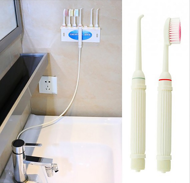 Dental Spa Oral Irrigator Water Jet Oral Irrigator Flosser Tooth Care Whiten Cleaner Set