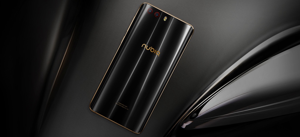 ZTE Nubia Z17miniS 5.2 Inch 4G LTE Smartphone 6GB 64GB Four Cameras Snapdragon 653 Octa Core Android 7.1 Touch ID NFC - Black Gold