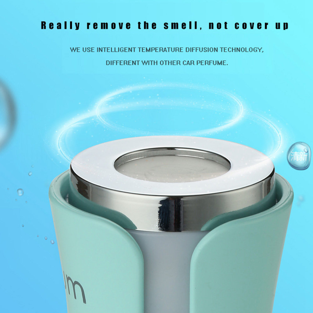 Nanum KXQ03 Car Aroma Air Purifier USB Mini Portable Aroma Diffuser With Safety Hammer - White