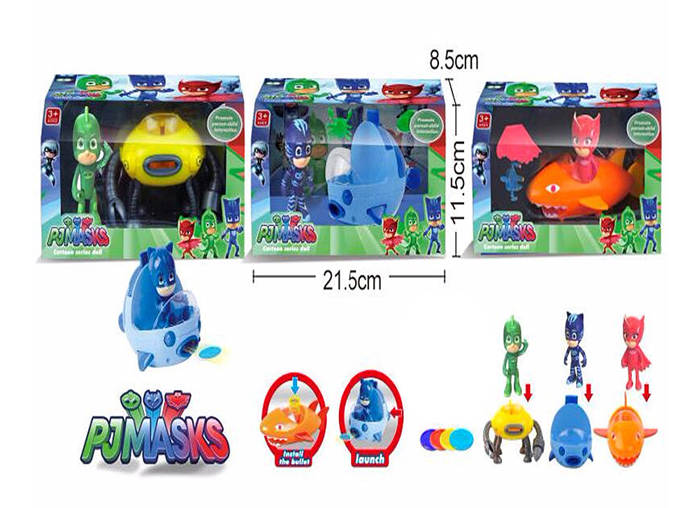 PJ Masks Action Figure Toys Gekko with Submarine Arms - Green