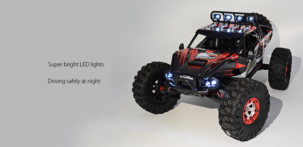Feiyue FY07 1:12 2.4G 4WD Brushless Off-road Vehicles RC Car RTR - Green