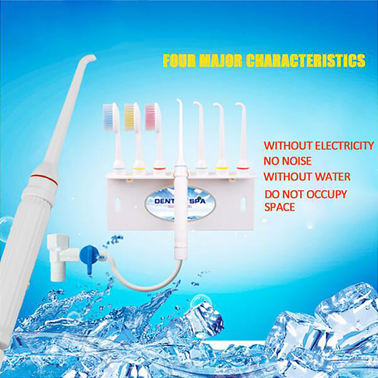 Dental Spa Oral Irrigator Water Jet Oral Irrigator Flosser Tooth Care Whiten Cleaner Set