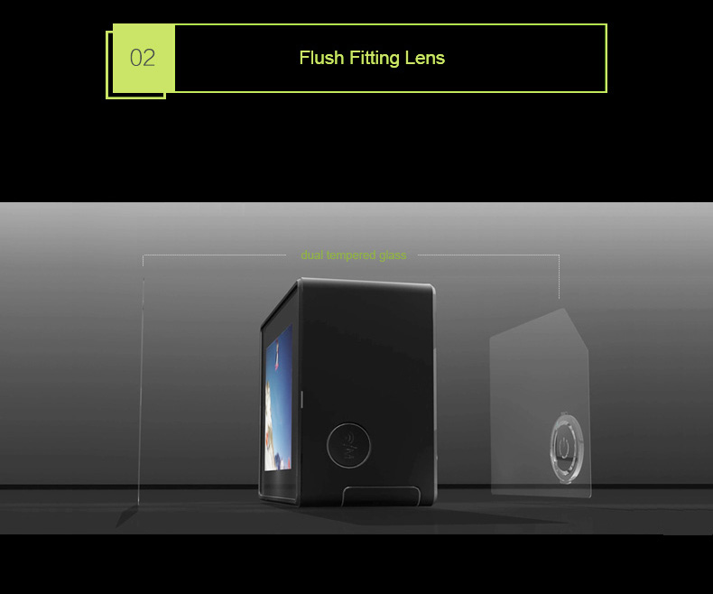 AEE LYFE SHADOW Ambarella A12 Sony IMX078 Diving Action Camera 4K 30FPS WiFi 140 Degree Wide Angle 1050mAh - Black