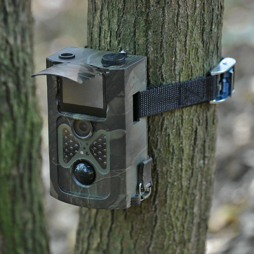 HC-550A 2.0 Inch Color LCD Wildlife Camera 16MP HD 1080P Infrared Night Vision Time Lapse IR LEDs PIR Sensor Trail - Camouflage
