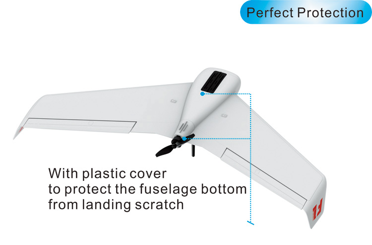 Sonicmodell F1 Wing FPV EPP 833mm Wingspan Racing Wing RC Airplane - PNP