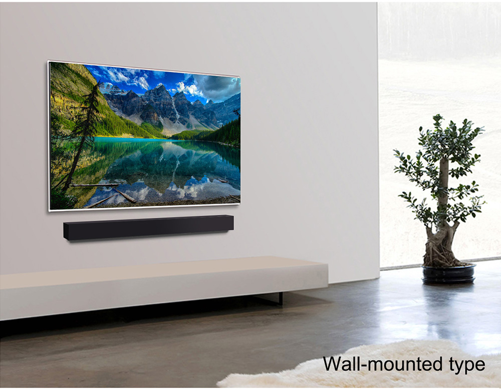KS1 Soundbar DVB-T2 Amlogic S905 Quad Core Android 5.1.1 Internet Smart Audio System 1GB/8GB WIFI Bluetooth Gigabit LAN