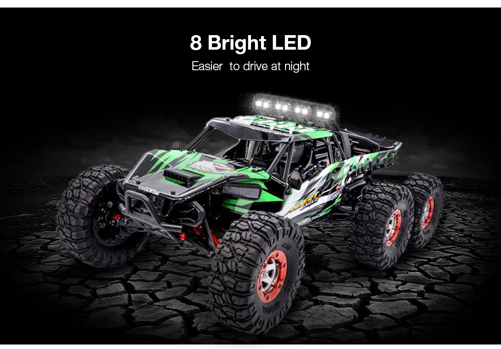 Feiyue FY06 Eagle Pro 1:12 2.4G 6WD Brushless Off-road Vehicles RC Car RTR - Green