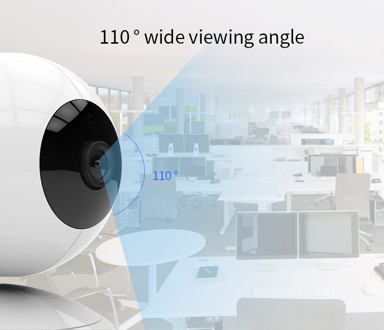 EasyN A163W 1080P WiFi IP Camera CMOS P2P For Android/iOS Motion Detection Night Vision Securitry Camera -White