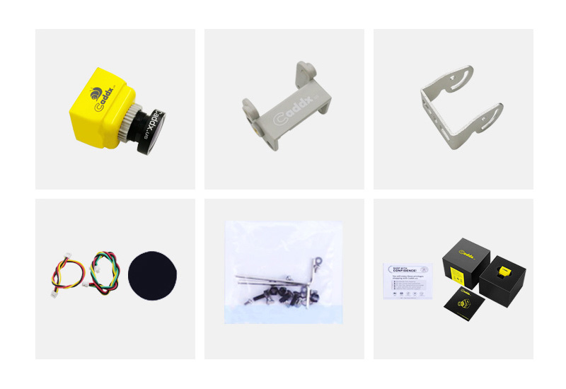 Caddx Turbo Micro S1 D-WDR 600TVL 2.1mm 1/3' CCD Sensor 4:3 Wide FPV Camera PAL - Green