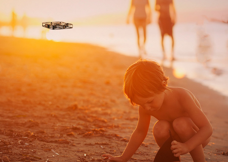 AEE Sparrow 360 WIFI FPV with 1080P Camera Avoid Obstacles Optical Flow Positioning RC Quadcopter BNF - Black
