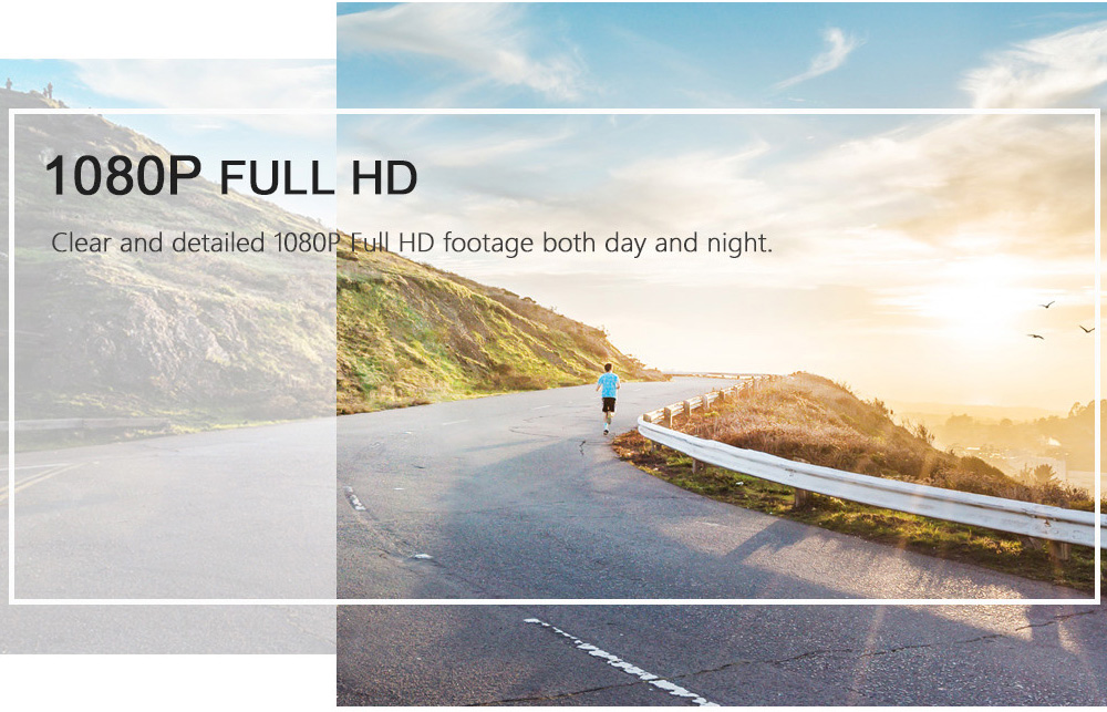 VIOFO WR1 NTK96655 Sony IMX323 Car Dash Camera Wifi FHD 1080P 160 Degree Angle Cycled Recording Car DVR Recorder - Black