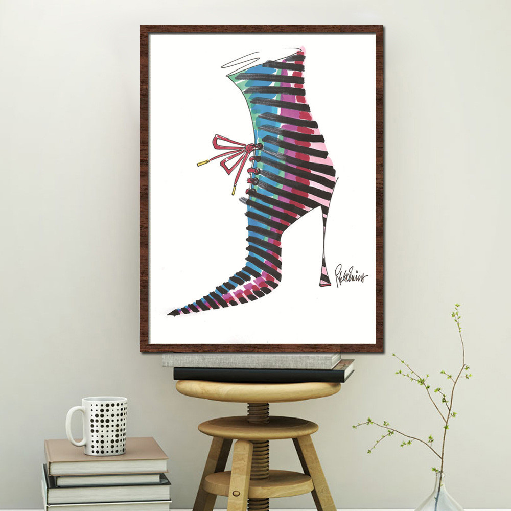 Watercolor Mural Wall Painting 30x40cm Home Decoration Wall Painting