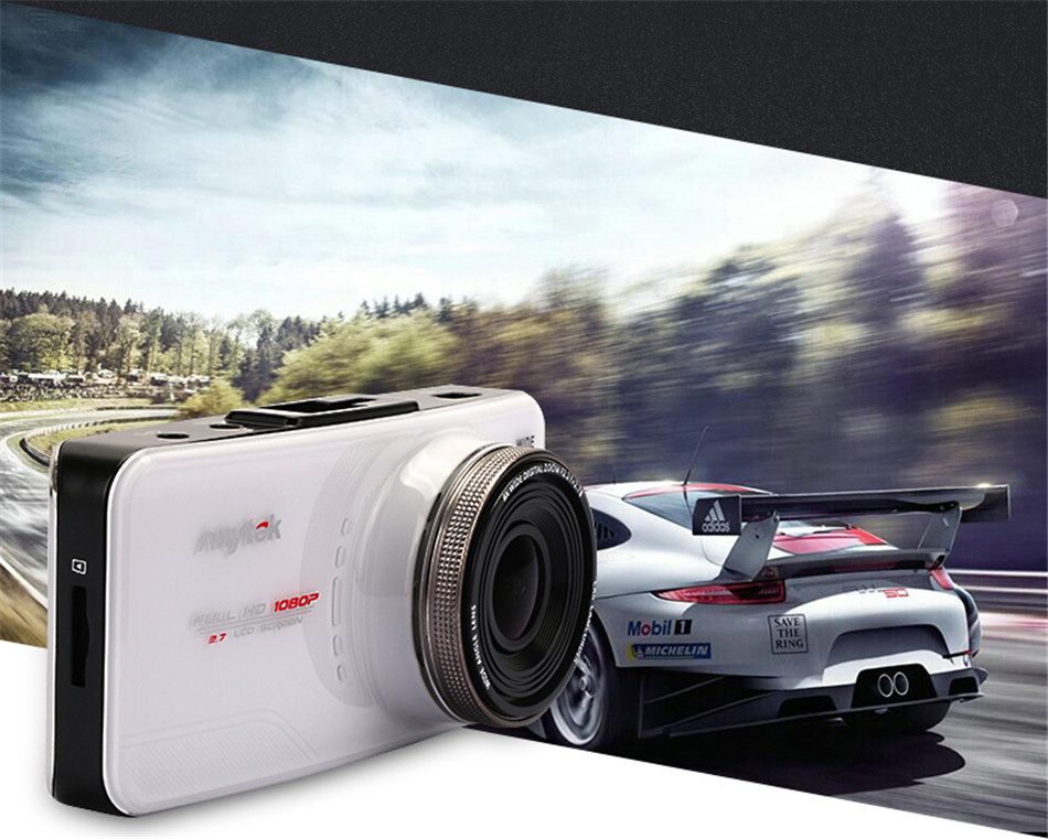 Anytek AT66A Novatek 96650 AR0330 2.7 inch Dash Camera 1080P 170 Degree Wide Angle FHD Car Camcorder WDR G Sensor Car DVR - Black
