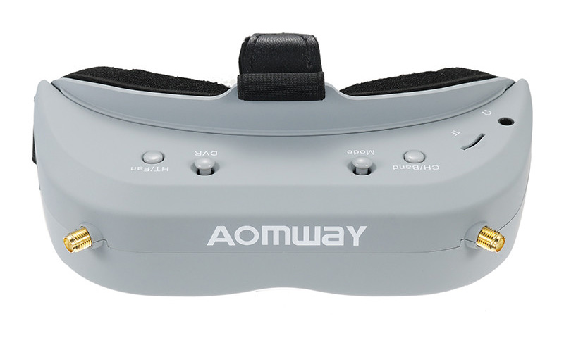 Aomway Commander Goggles V1 5.8G 40CH 2D 3D FPV Video Headset with Head Tracker Support HDMI Port DVR