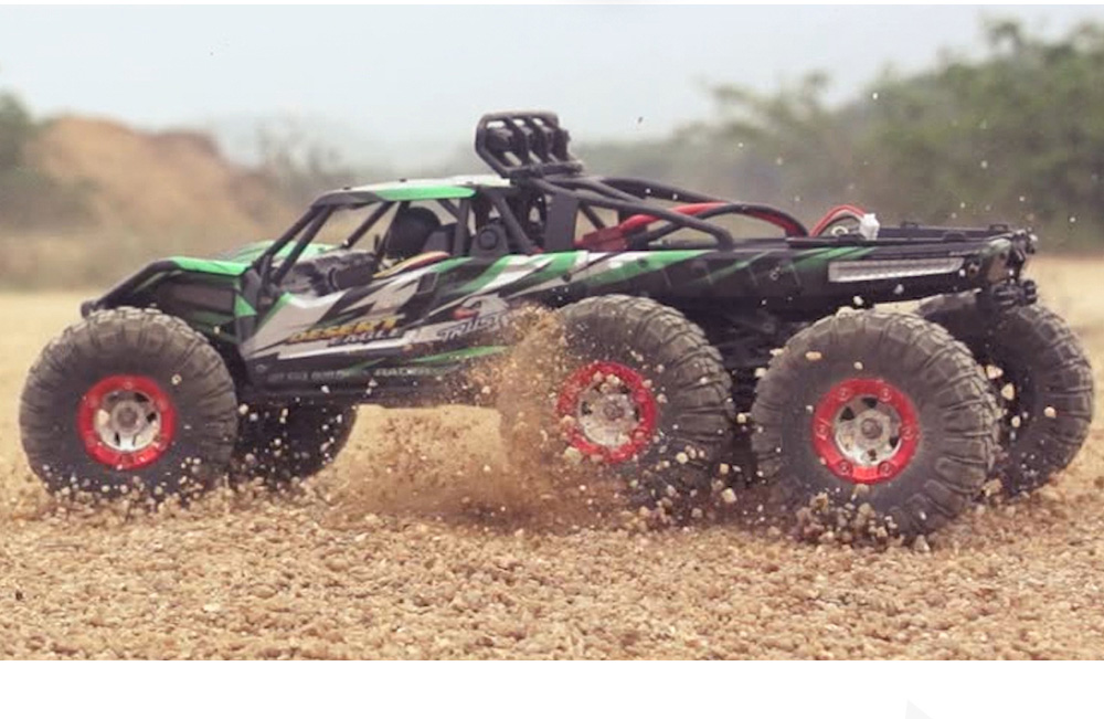 Feiyue FY06 Eagle Pro 1:12 2.4G 6WD Brushless Off-road Vehicles RC Car RTR - Green