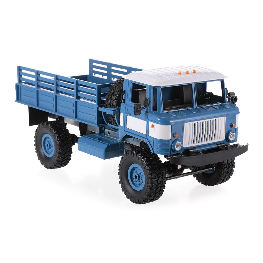 WPL B-24 2.4G 1:16 4WD Off-road Vehicles RC Car without Electronic Parts KIT - Blue
