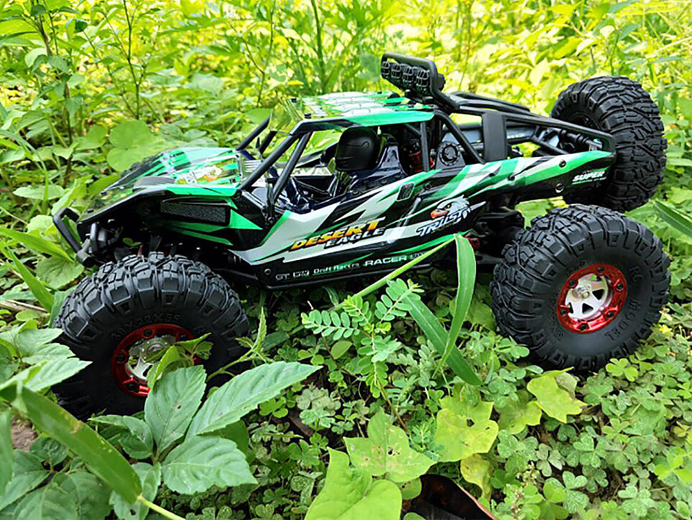 Feiyue FY07 1:12 2.4G 4WD Brushless Off-road Vehicles RC Car RTR - Green