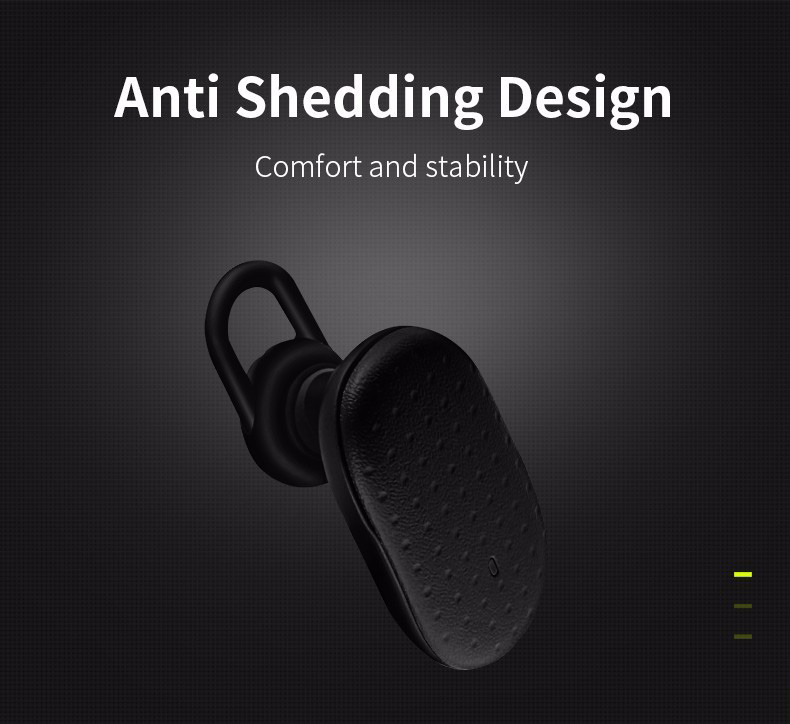 Benks 2 in 1 Car Charger Dual USB With Wireless Bluetooth 4.1 Earphone Headphone 5V 2.4A Fast Charging Car Adapter - Black