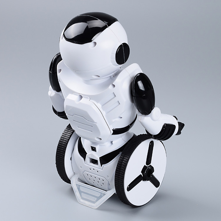 JXD 1016C RC Robot 2.4G Intelligent Combat Dancing Gesture Sensor Control RTR - White + Black