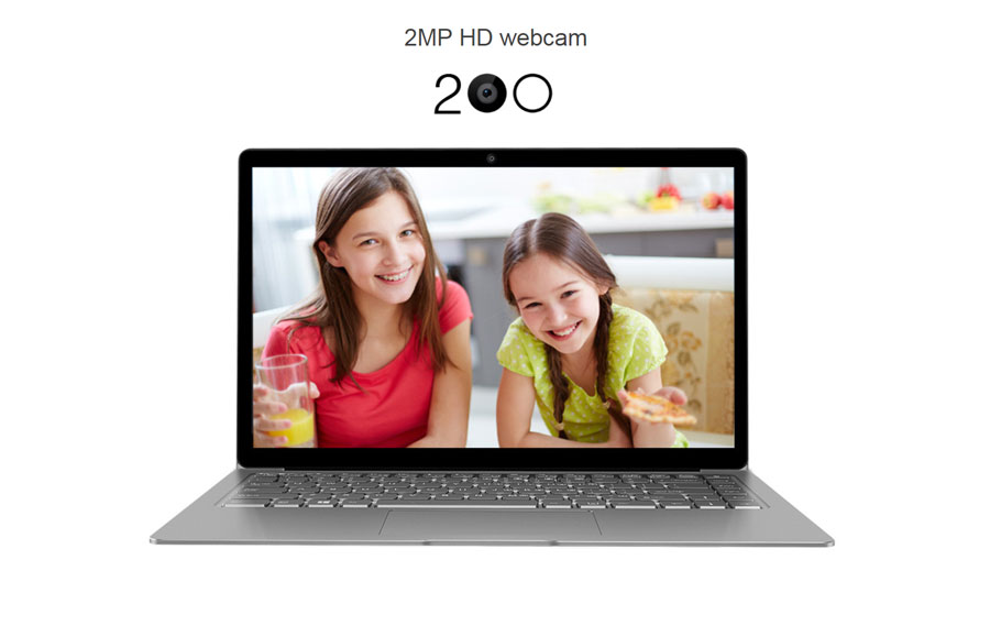 Chuwi Lapbook Air 14.1" Notebook Intel Celeron N3450 2.2GHz Quad Core 8GB 128GB N3450 Silver Windows 10 Home - Silver