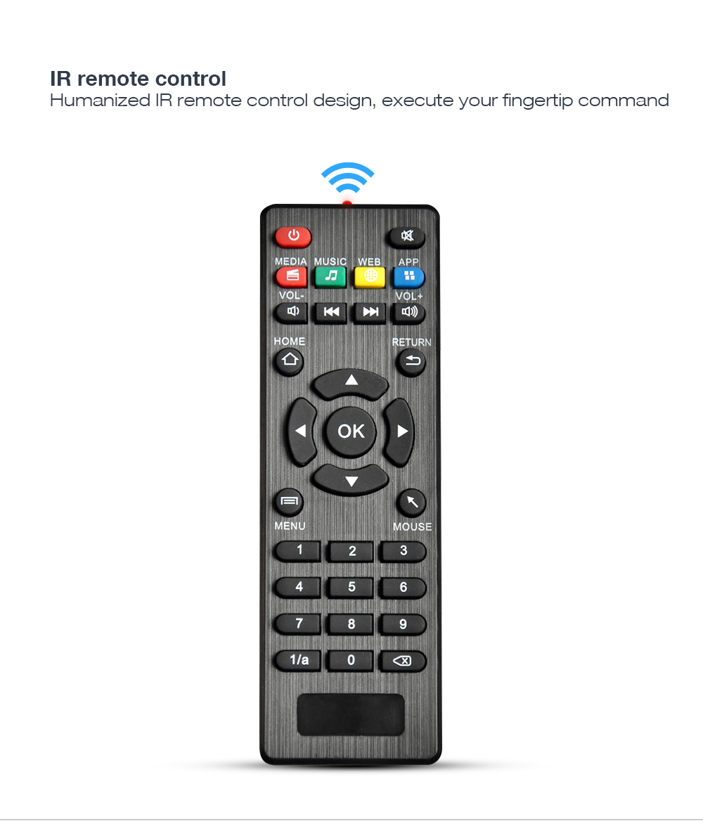 MINI M8S PRO 3GB/32GB Android 7.1 KODI 17.4 Amlogic S912 4K TV BOX 2.4G/5.8G WIFI Bluetooth Gigabit LAN HDMI