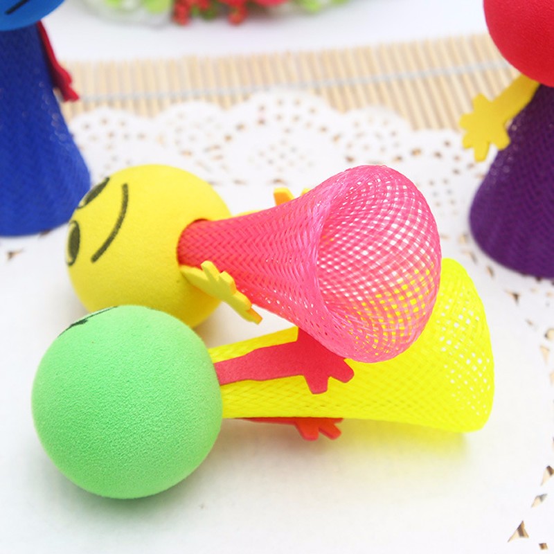 Jump Bounce Elf Fly Man Children Creative Toy Gift - Random Color